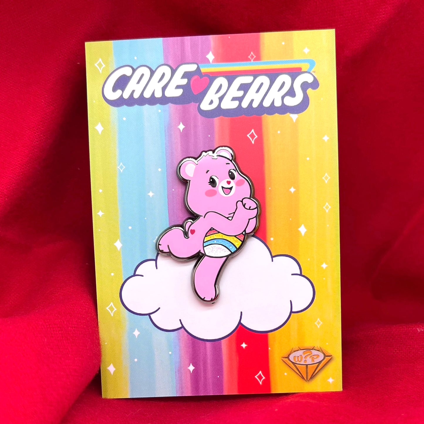 Cheer Bear Pin, Care Bears Unlock the Magic