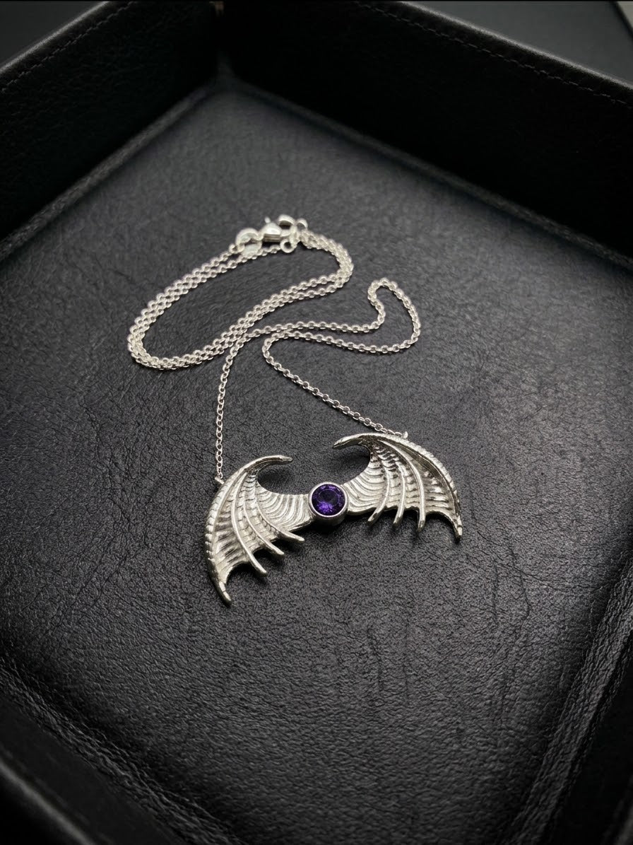 Rhage Wings Necklace, Black Dagger Brotherhood