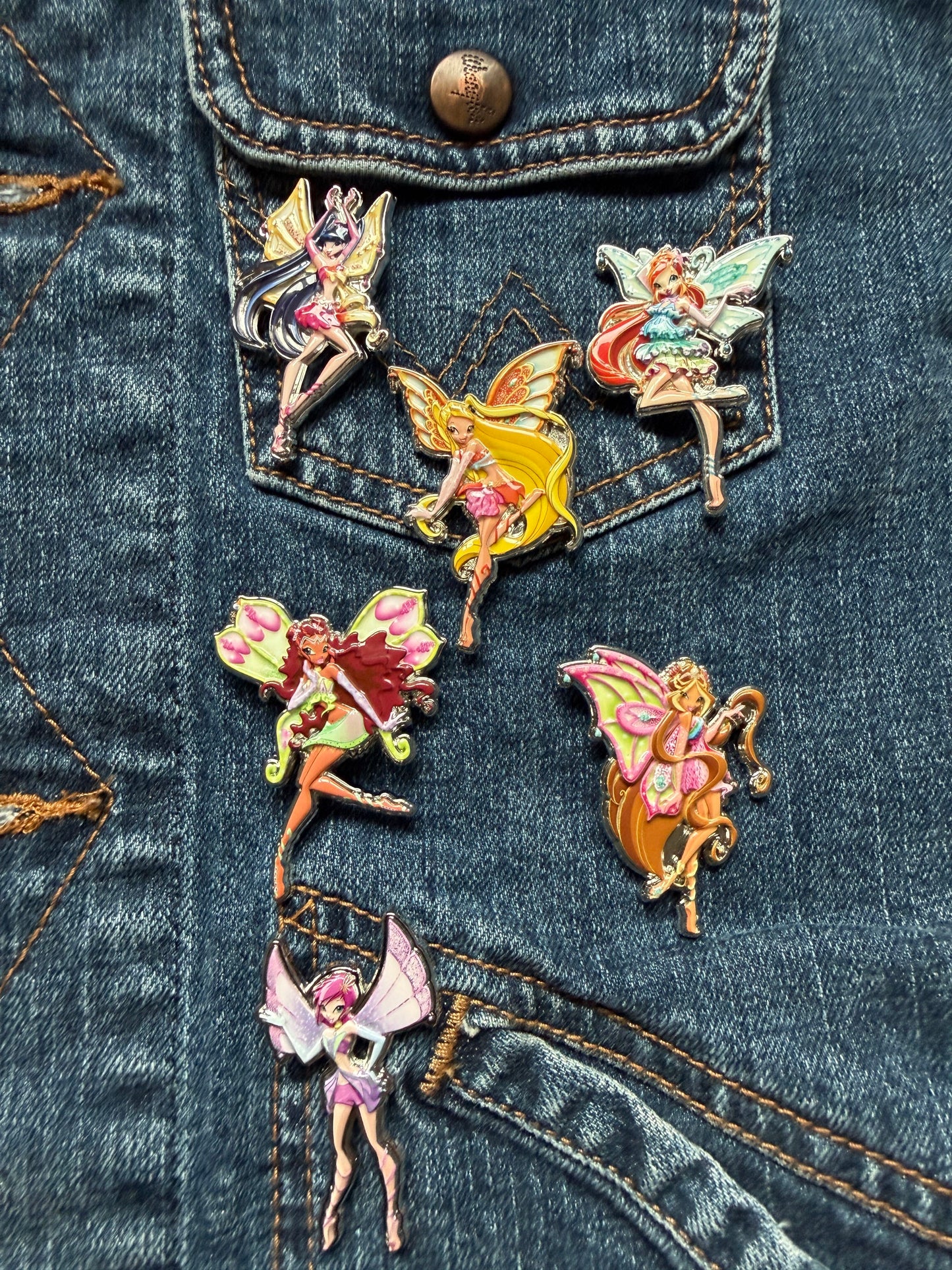 Stella Fairy Enchantix Pin, Winx Club