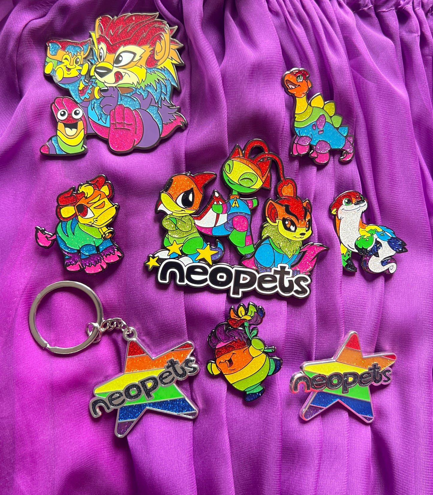 Star Pride Pin, Neopets
