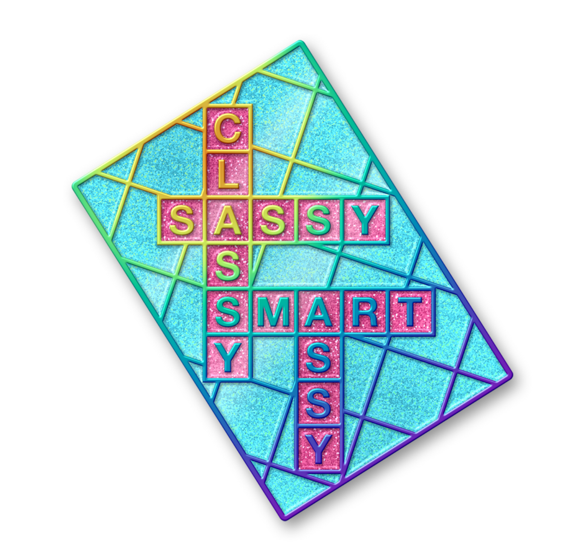 Classy Sassy Pin, WYP's Elite Trash Club