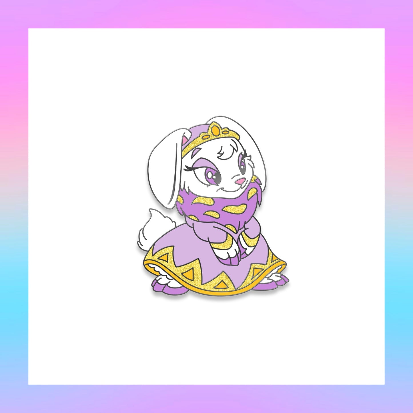 UC Royal Girl Cybunny Pin, Neopets