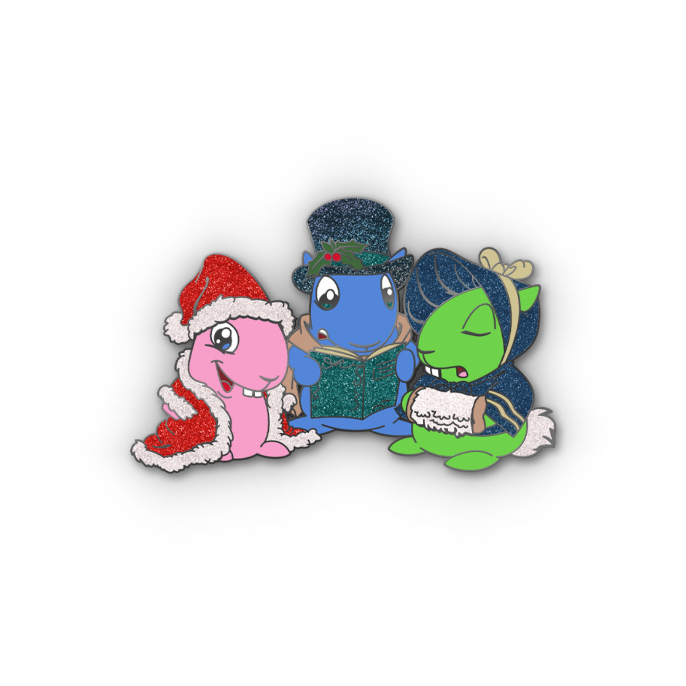 Holiday Meepit Trio Pin