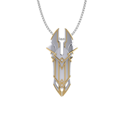 Amaya Shield Necklace **Back-Order**