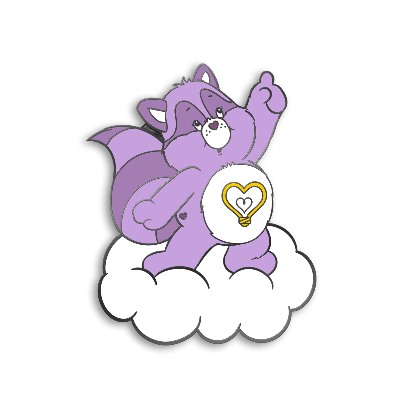 Bright Heart Racoon Pin