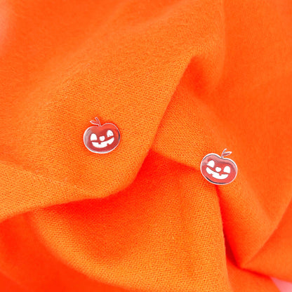 Trick-or-Sweet Care Bears Pumpkin Stud Earrings, Care Bears
