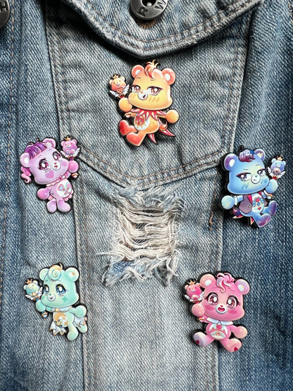 Share Bear Pin, Care Bears Kindness Keepers