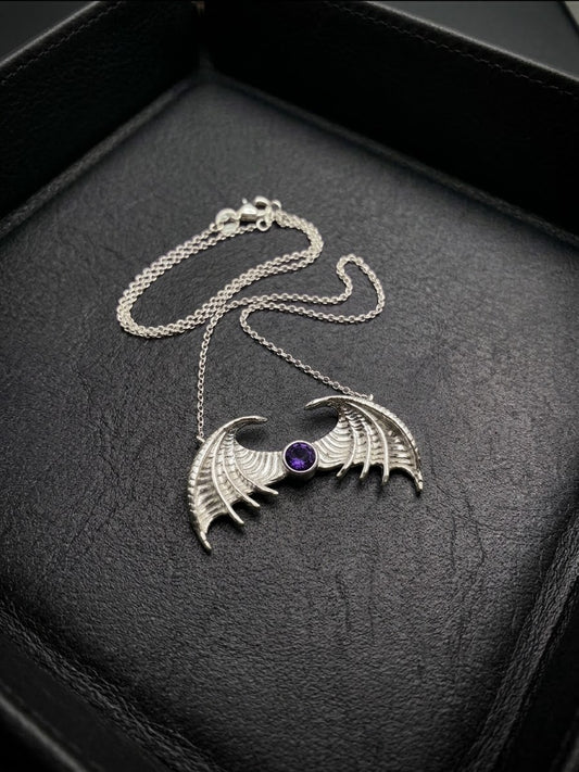 Rhage Wings Necklace, Black Dagger Brotherhood