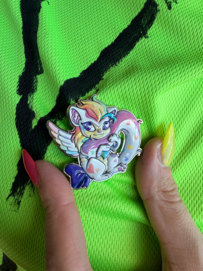 Prismatic Xweetok Pride Pin, Neopets