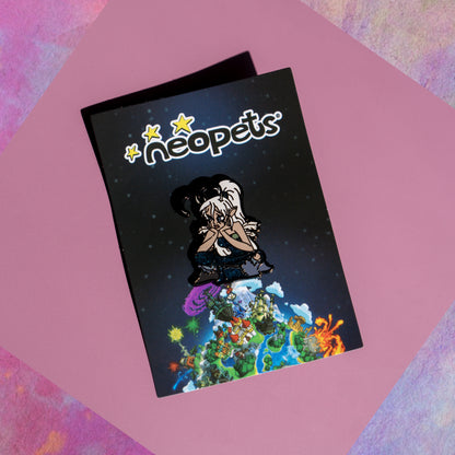 Grey Faerie Pin, Neopets