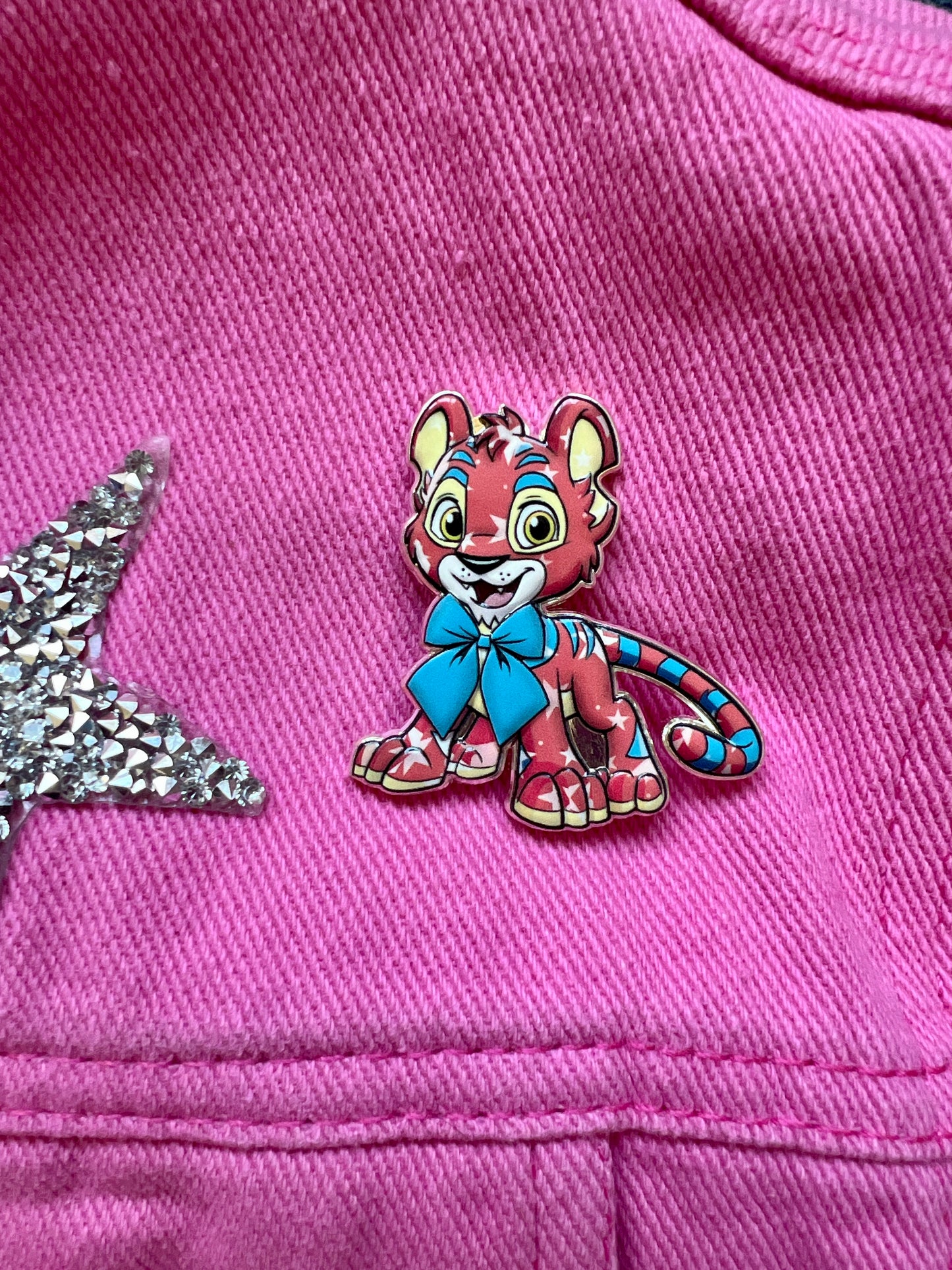 25th Anniversary Kougra Pin, Neopets