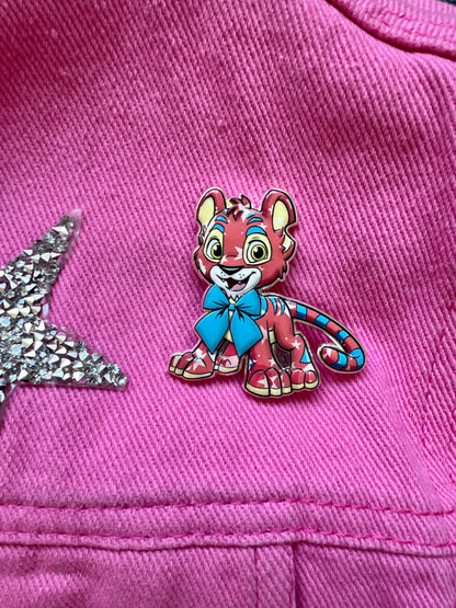25th Anniversary Kougra Pin, Neopets