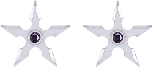 Shuriken Earrings, Black Dagger Brotherhood