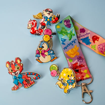 25th Anniversary Kacheek Pin, Neopets