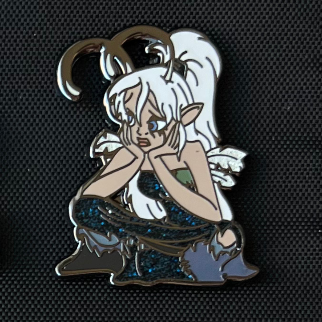 Grey Faerie Pin, Neopets