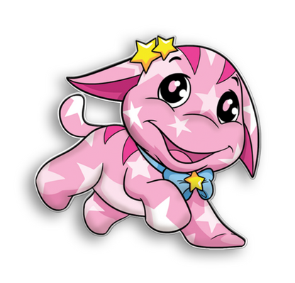 25th Anniversary Poogle Pin, Neopets