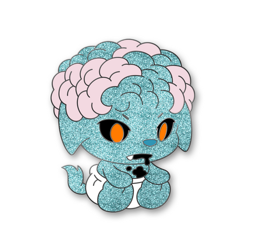 Mutant Baby Kacheek Pin, Neopets