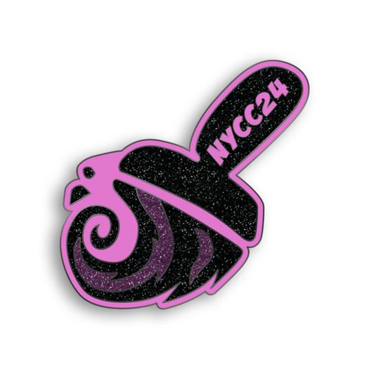 **NYCC24 Wraith Paintbrush Pin *PRE-ORDER*