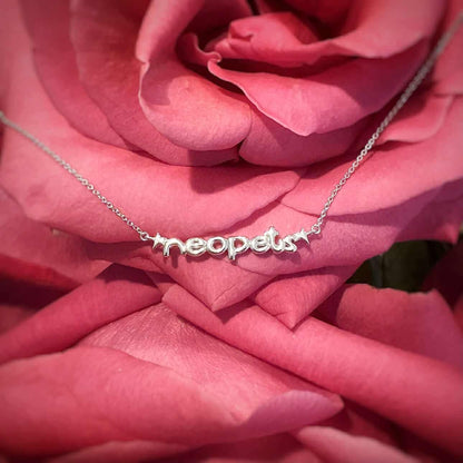 Neopets Nameplate Necklace