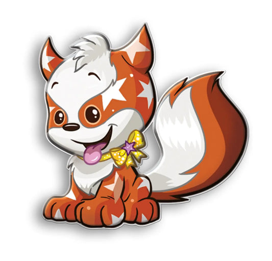 25th Anniversary Doglefox Pin