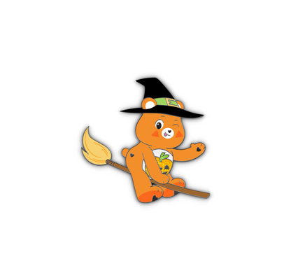 Trick-or-Sweet Care Bear Pin UTM